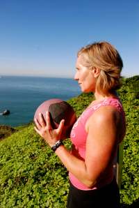 Zen and a 10lb med ball